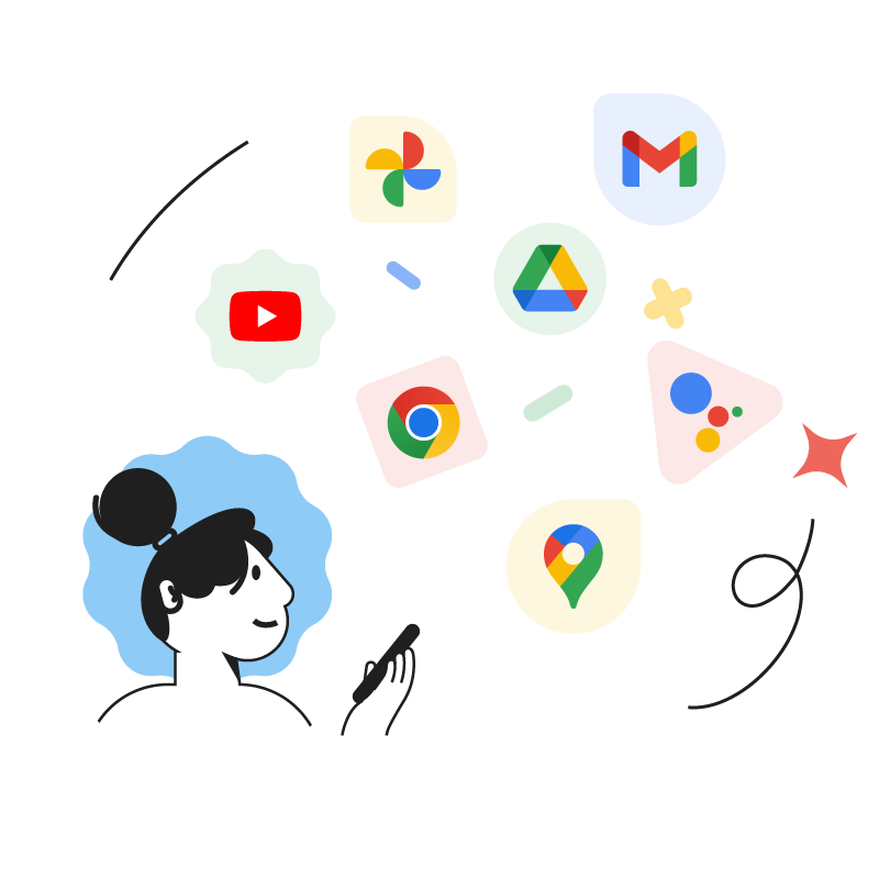 Manage your personal information across Google services Topic 3